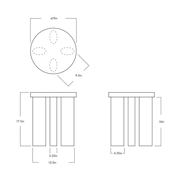 Orbit Low Stool