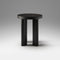 Orbit Low Stool  option Ebonized Oak