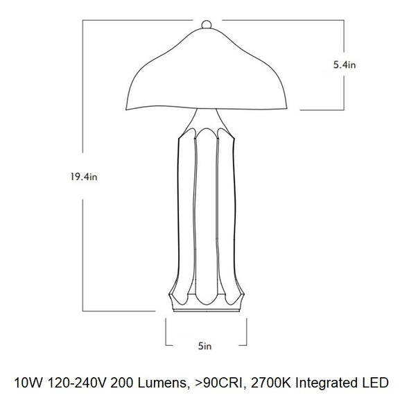 Arbor Slim LED Table Lamp