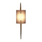 Laddi Cylinder LED Wall Sconce  option Polished Unlacquered Brass