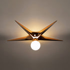 Laddi Globe LED Semi Flush Mount