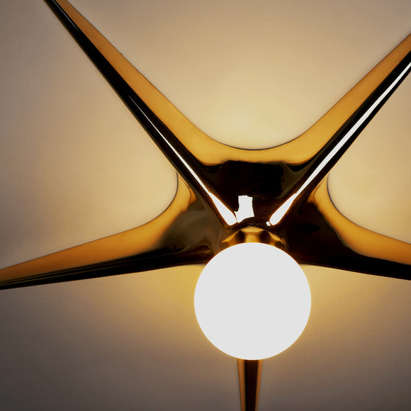 Laddi Globe LED Semi Flush Mount