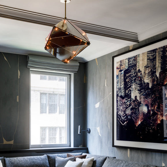 Maxhedron Horizontal LED Pendant Light