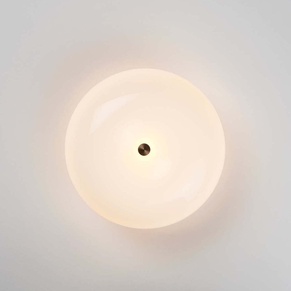 Pillow Round Outdoor LED Wall Sconce