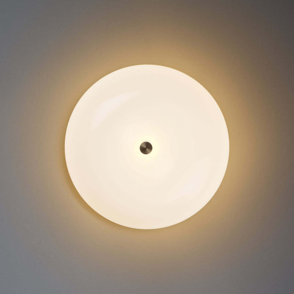 Pillow Round Outdoor LED Wall Sconce