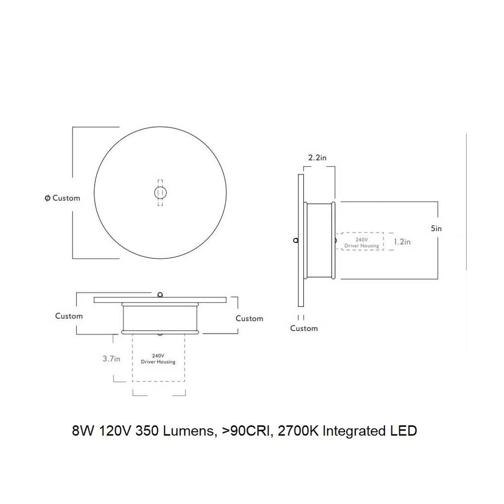Resonance I LED Wall Sconce
