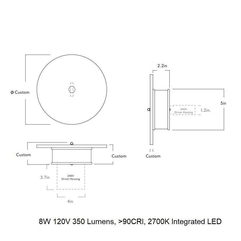 Resonance II LED Wall Sconce