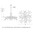 Superordinate Antler LED Chandelier