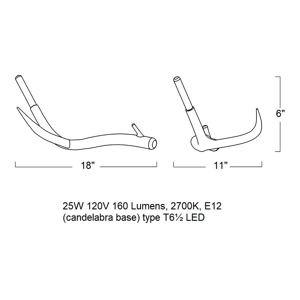 Superordinate Antler LED Table Lamp