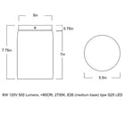 Surface LED Flush Mount