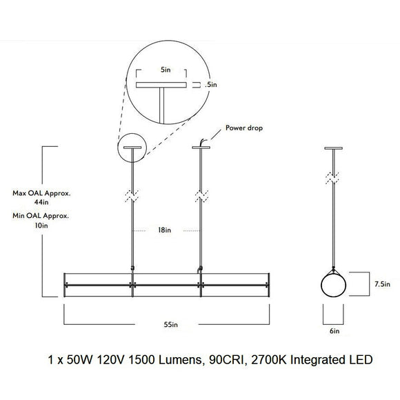 Woody Endless LED Pendant Light