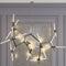 Agnes 20-Light LED Chandelier  option Polished Nickel