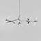 Agnes LED Chandelier  option Polished Nickel