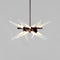 Astral Agnes LED Chandelier  option Bronze