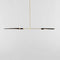 Boden Horizontal LED Chandelier  option 2 Lights