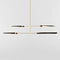 Boden Horizontal LED Chandelier  option 4 Lights