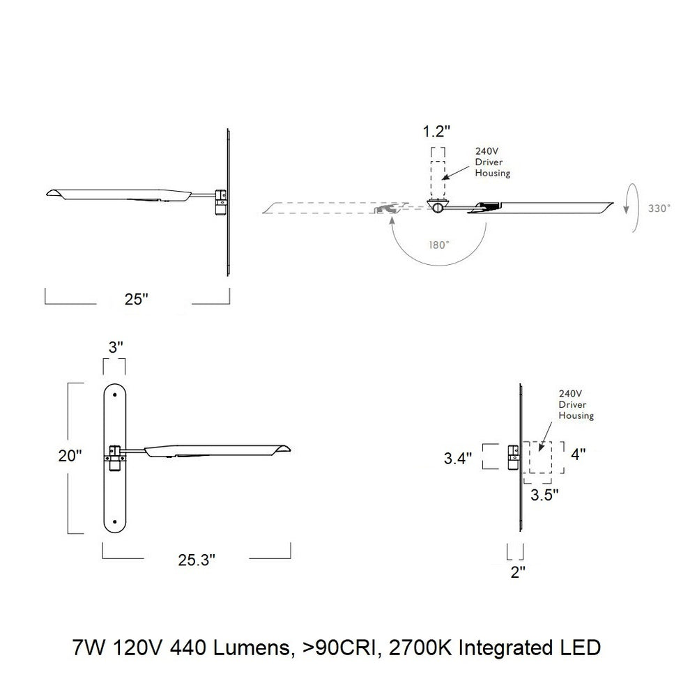 Boden LED Wall Sconce
