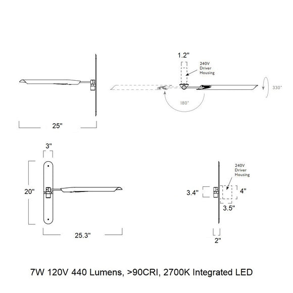 Boden LED Wall Sconce