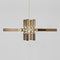 Castle 12-Light LED Chandelier  option Brushed Brass
