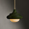 Humboldt Cone LED Pendant Light  option Royal Green
