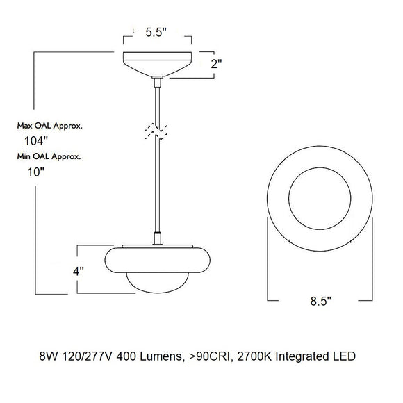 Humboldt LED Pendant Light