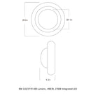 Humboldt Indoor/Outdoor LED Wall Sconce
