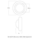 Humboldt Indoor/Outdoor LED Wall Sconce