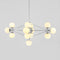Modo Diamond LED Chandelier  option Polished Nickel