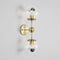 Modo Double LED Wall Sconce  option Brushed Brass
