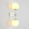 Modo Double LED Wall Sconce  option Cream