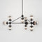 Modo LED Chandelier  option Black
