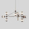 Modo LED Chandelier  option Polished Nickel