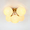 Modo LED Semi Flush Mount  option Brushed Brass