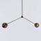 Modo Linear LED Pendant Light  option Bronze