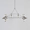 Modo Rectangle LED Chandelier  option Polished Nickel