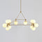 Modo Rectangle LED Chandelier  option Cream