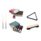Diagonal Outdoor American Pool Table  option Accessories Set