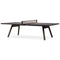 Monochrome You and Me Ping Pong Table  option Grey Brown