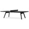 Monochrome You and Me Ping Pong Table  option Jet Black