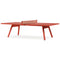 Monochrome You and Me Ping Pong Table  option Terracotta
