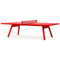 Monochrome You and Me Ping Pong Table  option Traffic Red
