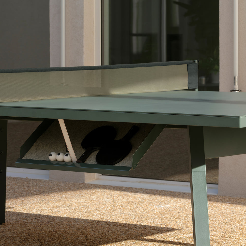 Monochrome You and Me Indoor/Outdoor Ping Pong Table