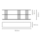 Plec Large Shelving