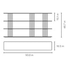 Plec Large Shelving