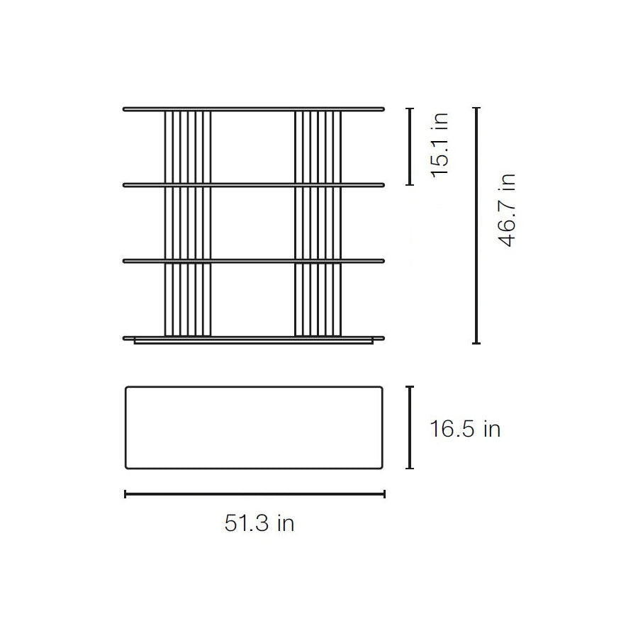 Plec Indoor/Outdoor Shelving
