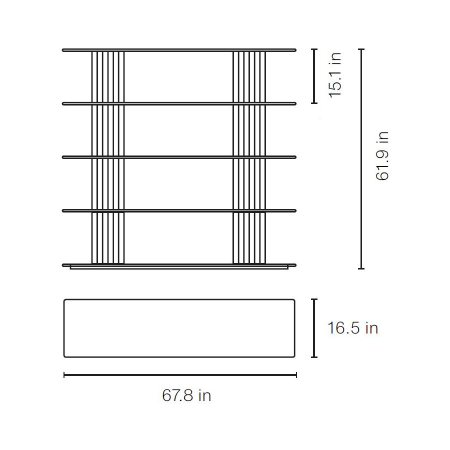 Plec Indoor/Outdoor Shelving