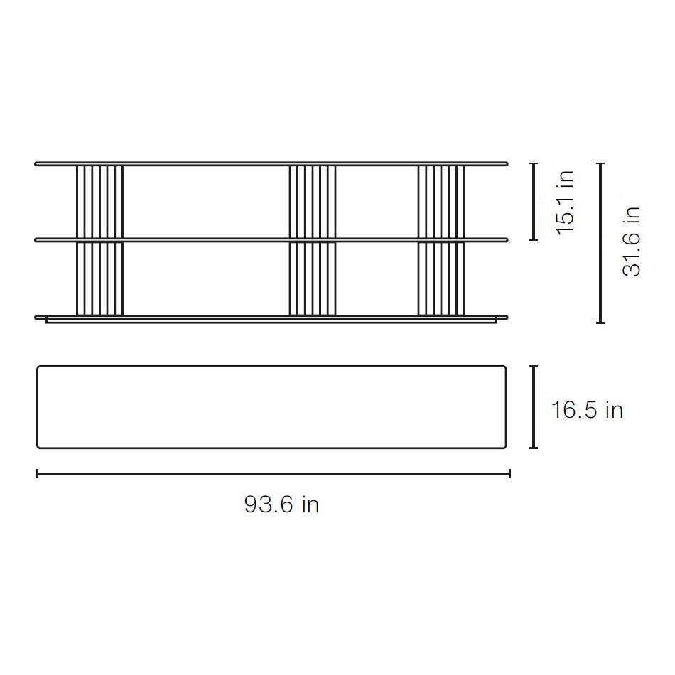 Plec Indoor/Outdoor Shelving