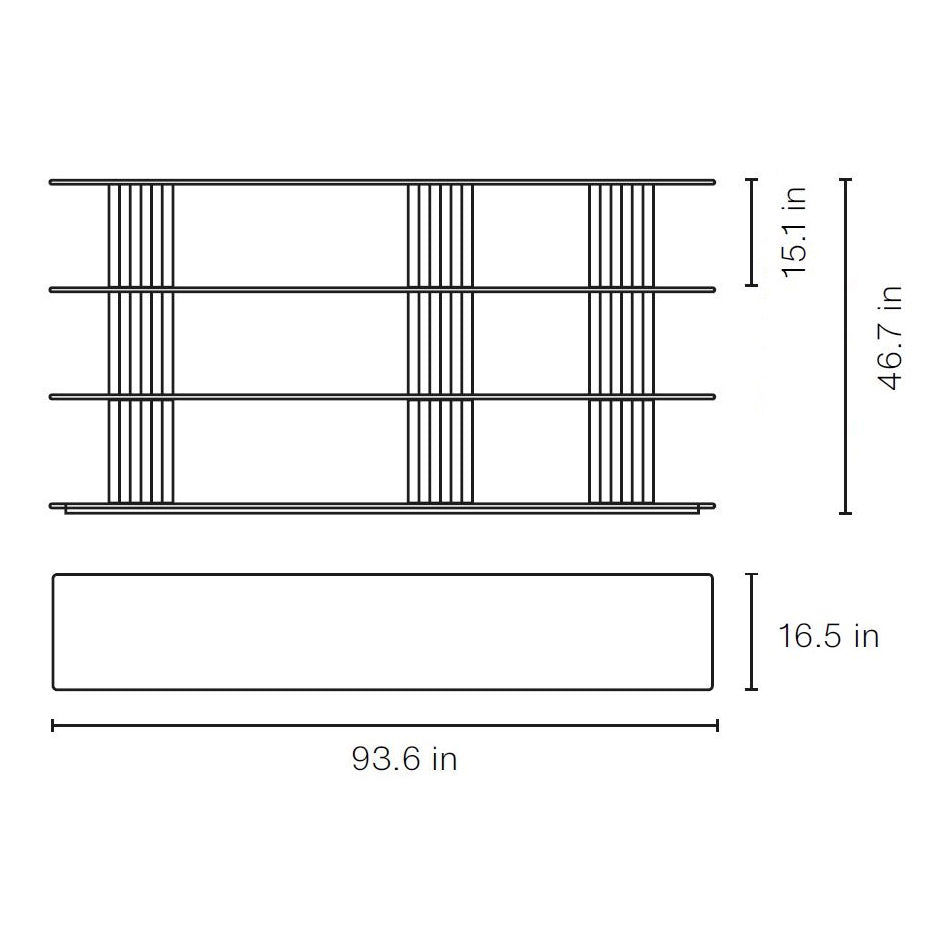 Plec Indoor/Outdoor Shelving