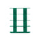 Plec Shelving  option Emerald Green