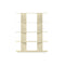 Plec Shelving  option Light Ivory